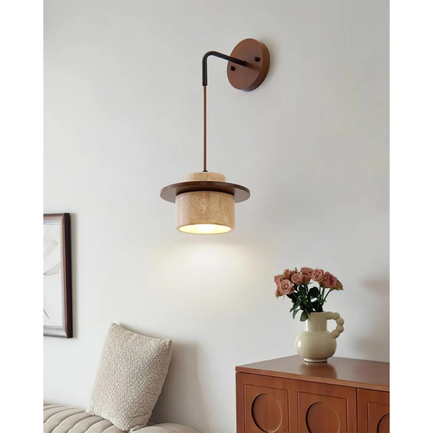 Mismon Natural Stone Wall Light