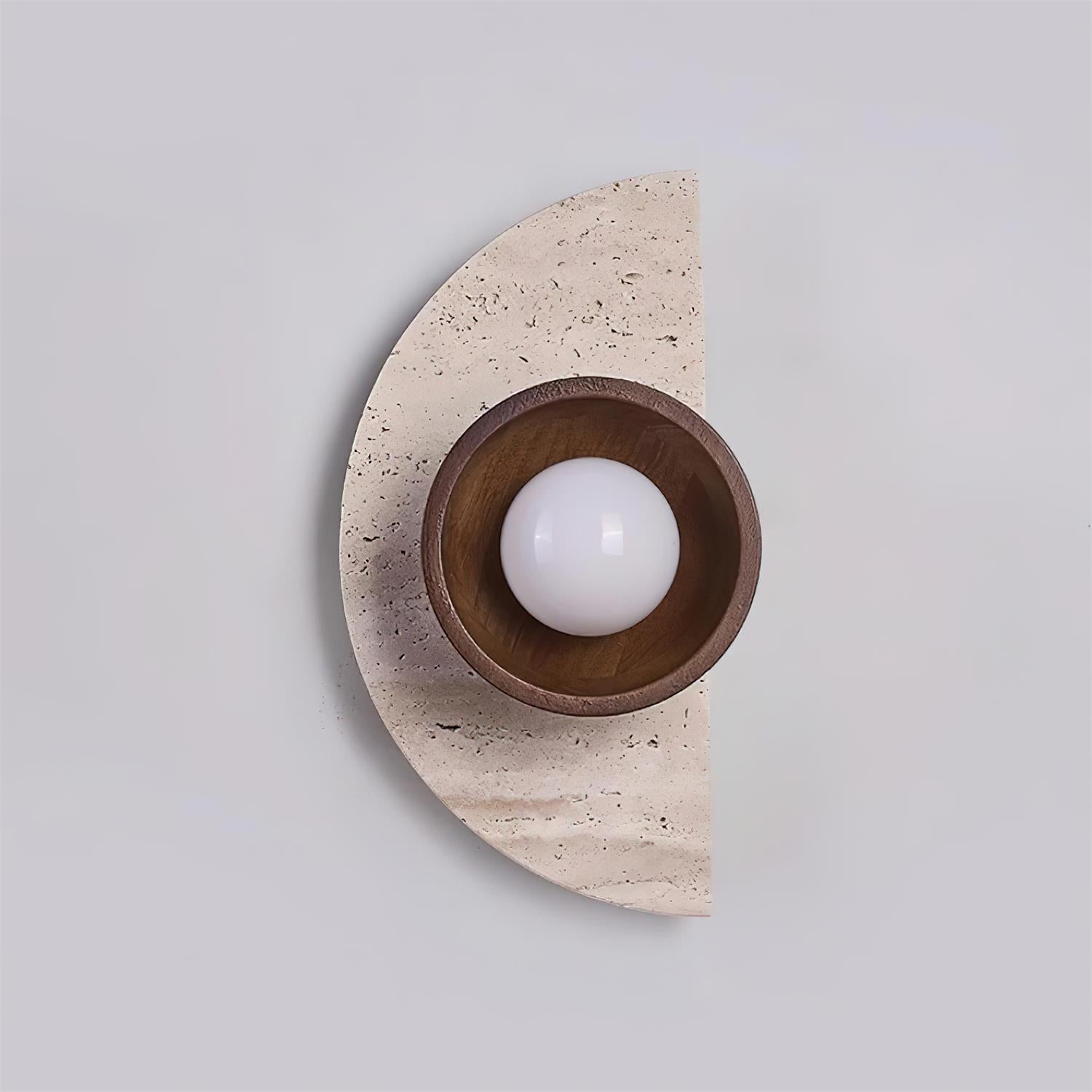 Lerbaze Natural Stone Wall Light