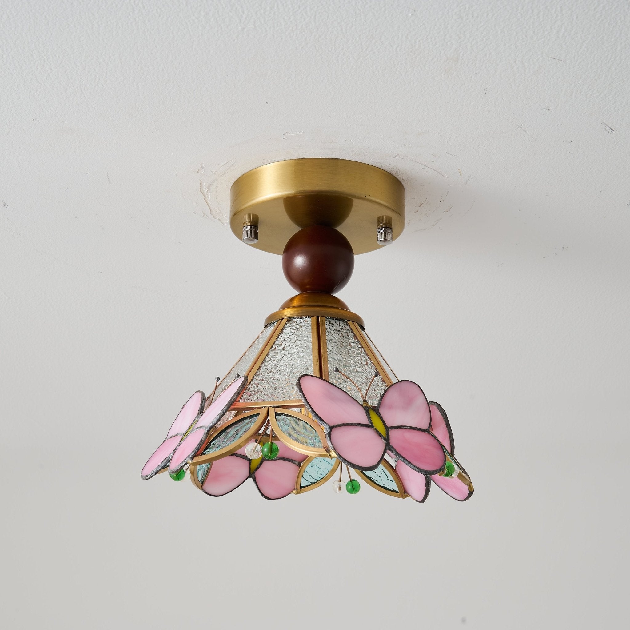 Tiffany Butterfly Ceiling Light