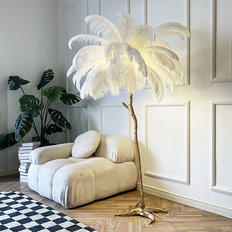 Feather Floor Lamp