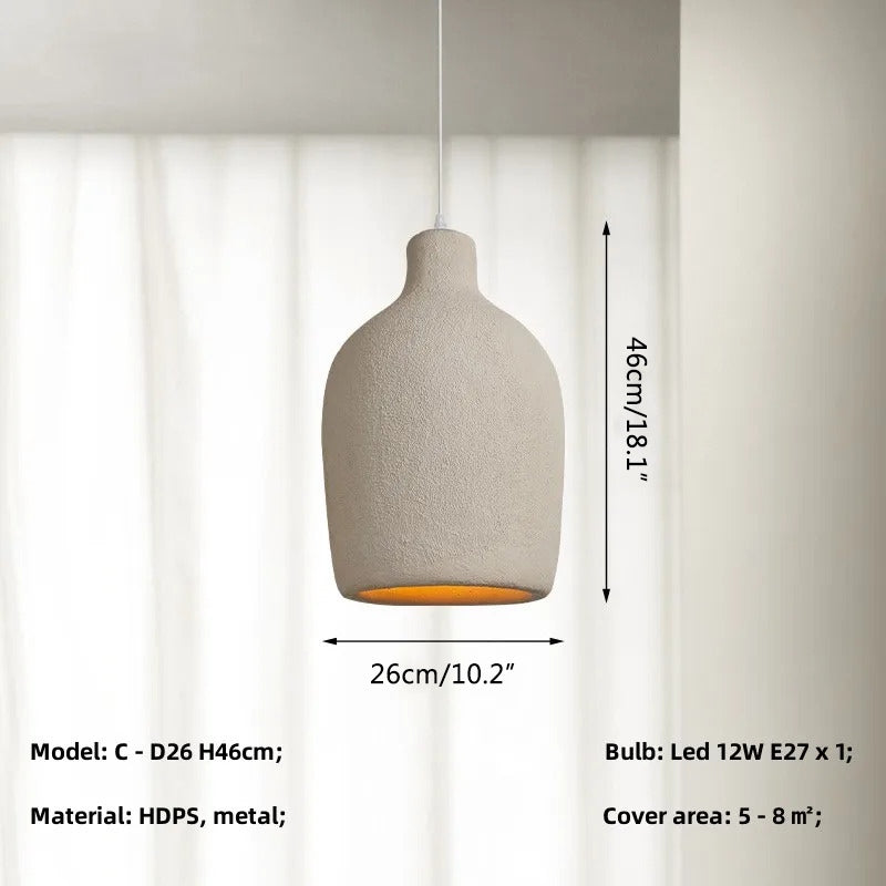 Melavi Japandi Pendant Light