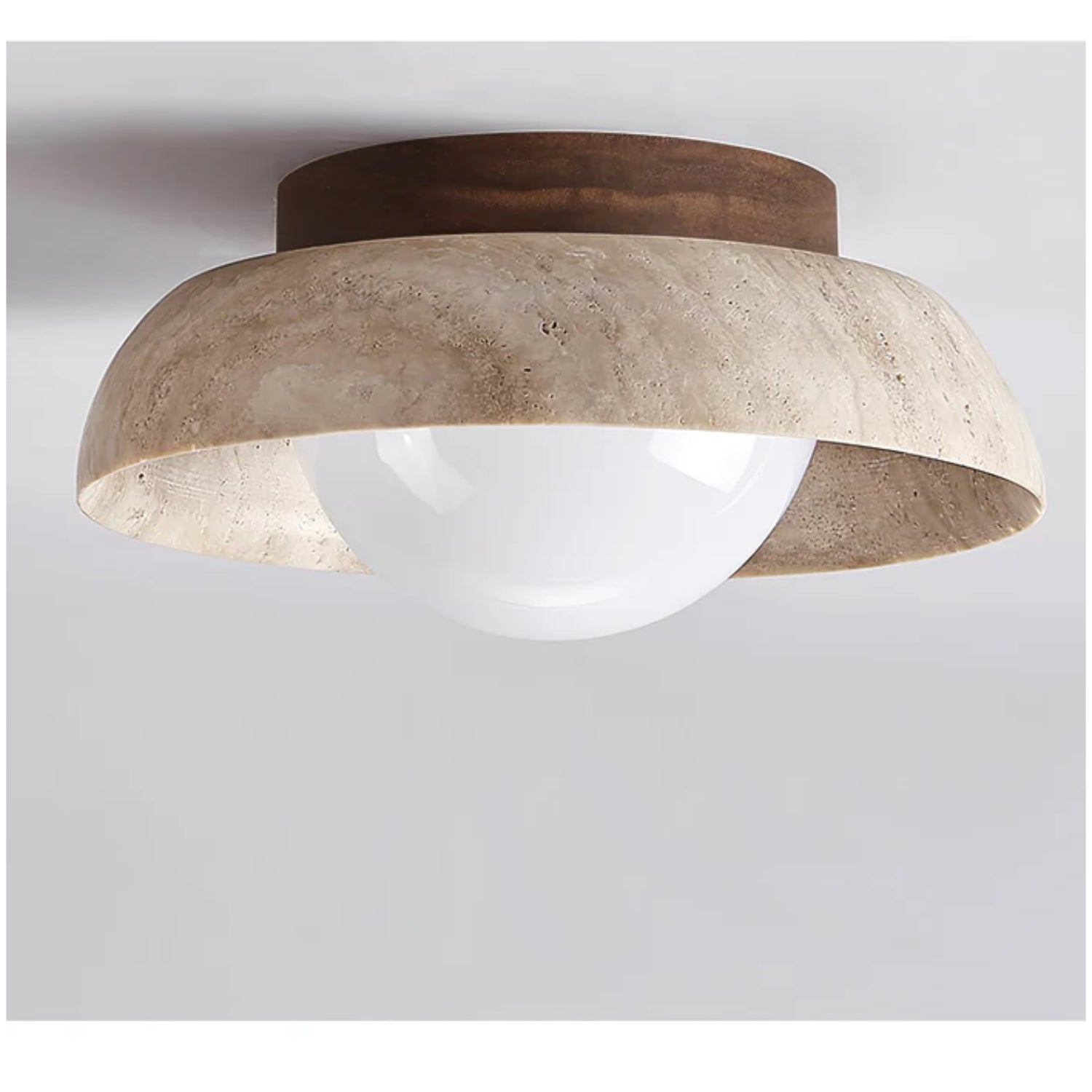 Calmesco Natural Stone Ceiling Light