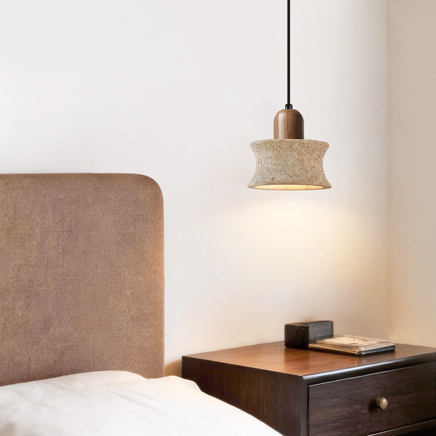 Caldezo Travertine Pendant Light