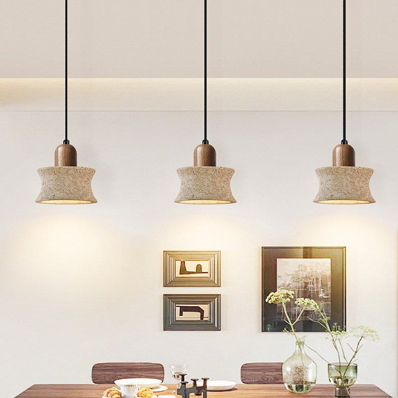 Caldezo Travertine Pendant Light