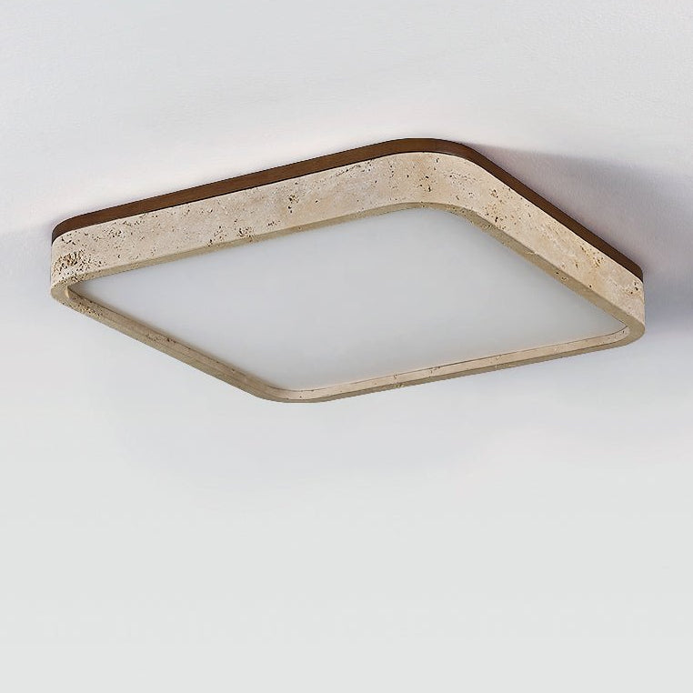 Colemis Travertine Ceiling Light