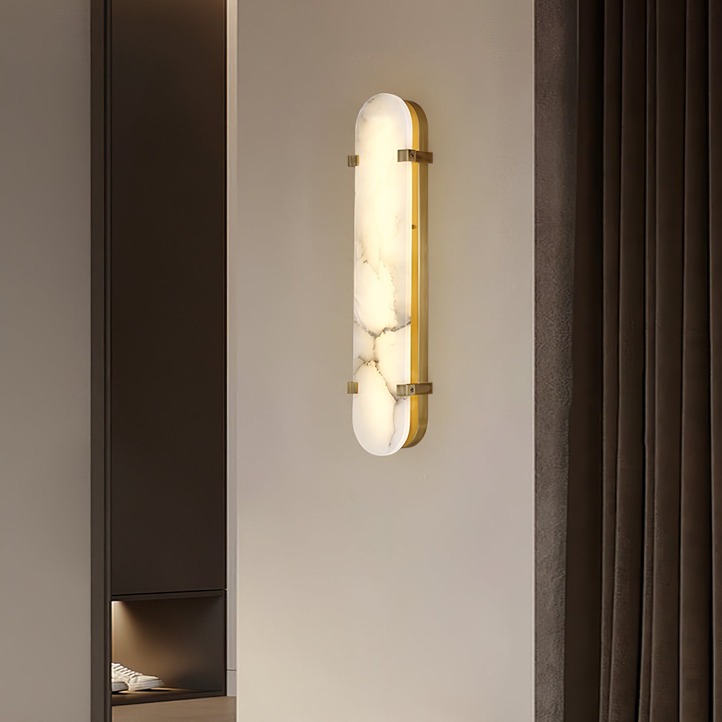Galaca Alabaster Wall Light
