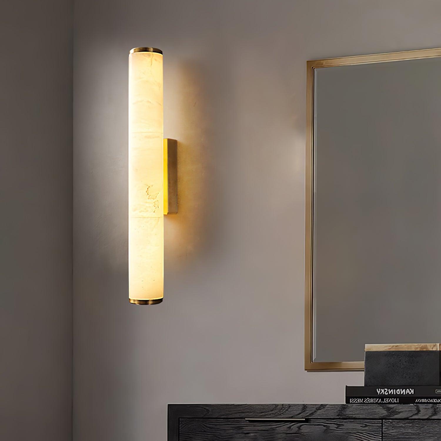 Comese Albaster Wall Light