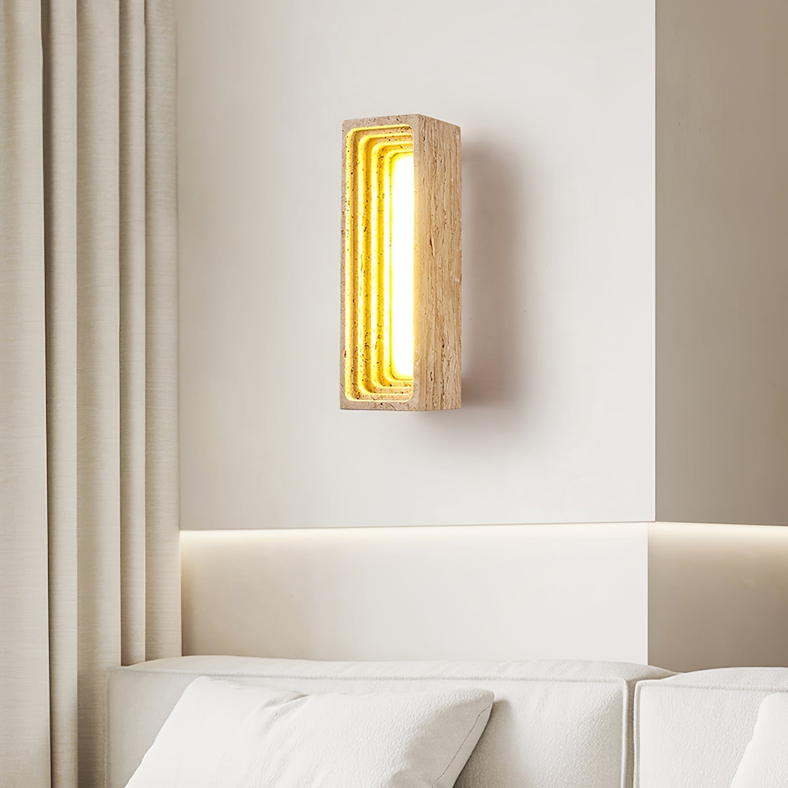 Cemiyo Travertine Wall Light