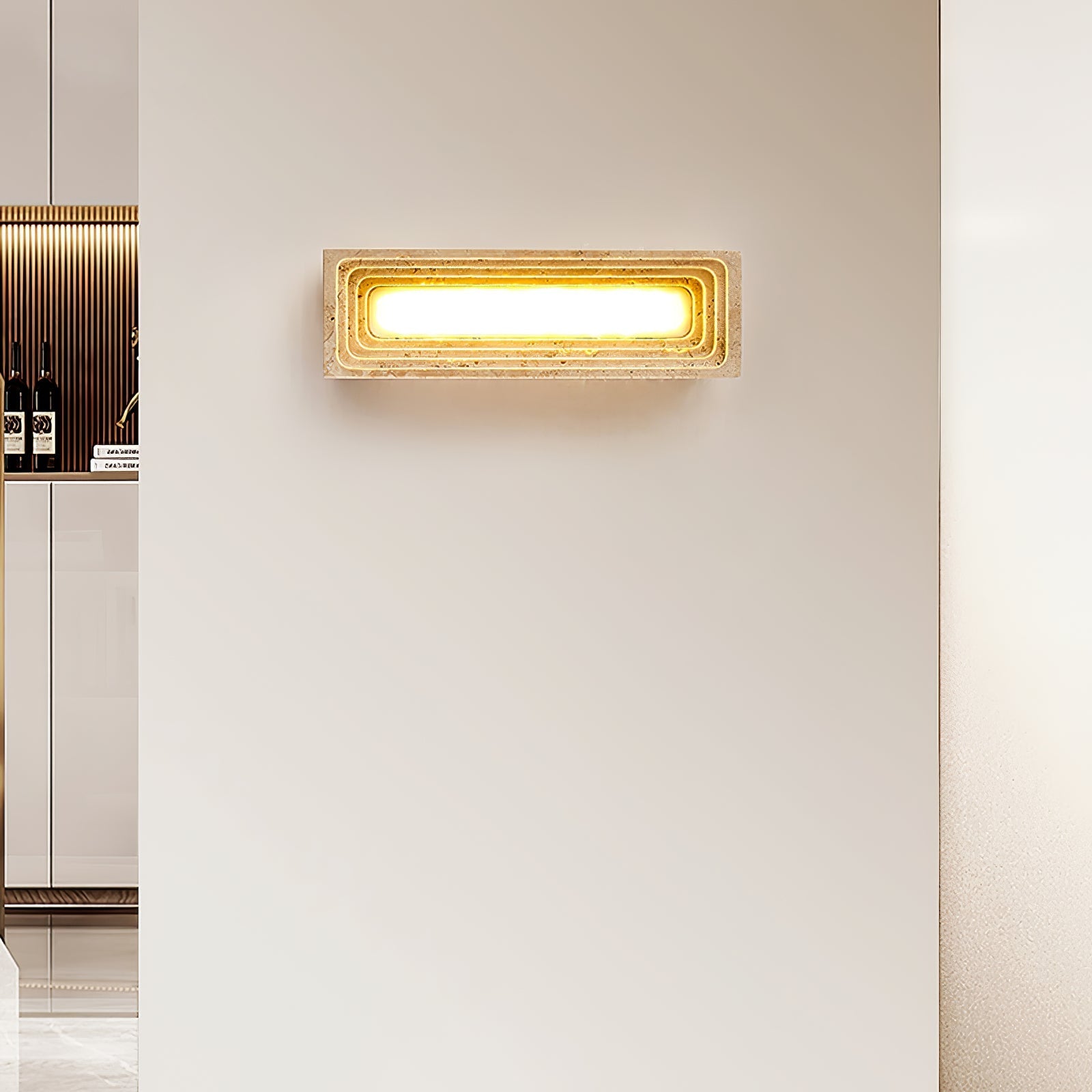 Cemiyo Travertine Wall Light