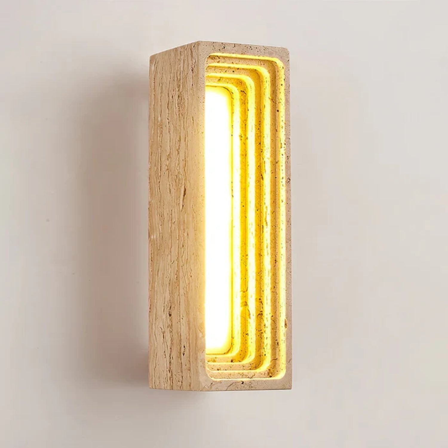 Cemiyo Travertine Wall Light