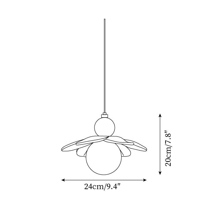 Svalon Flower Pendant Light