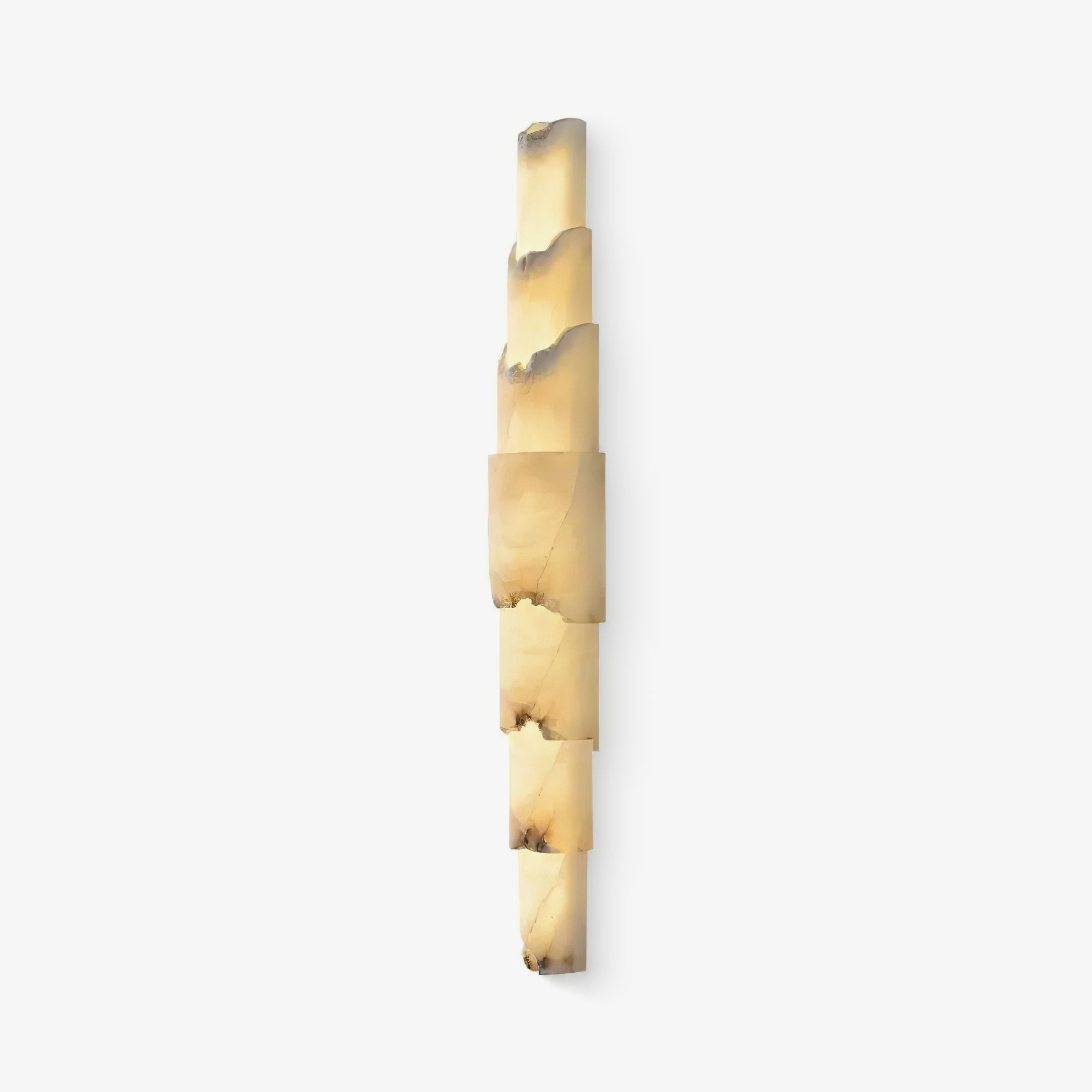 Temiyzo Layered Alabaster Wall Light