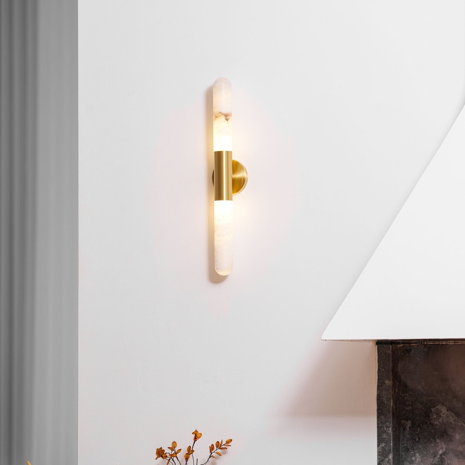Cevoma Alabaster Wall Light
