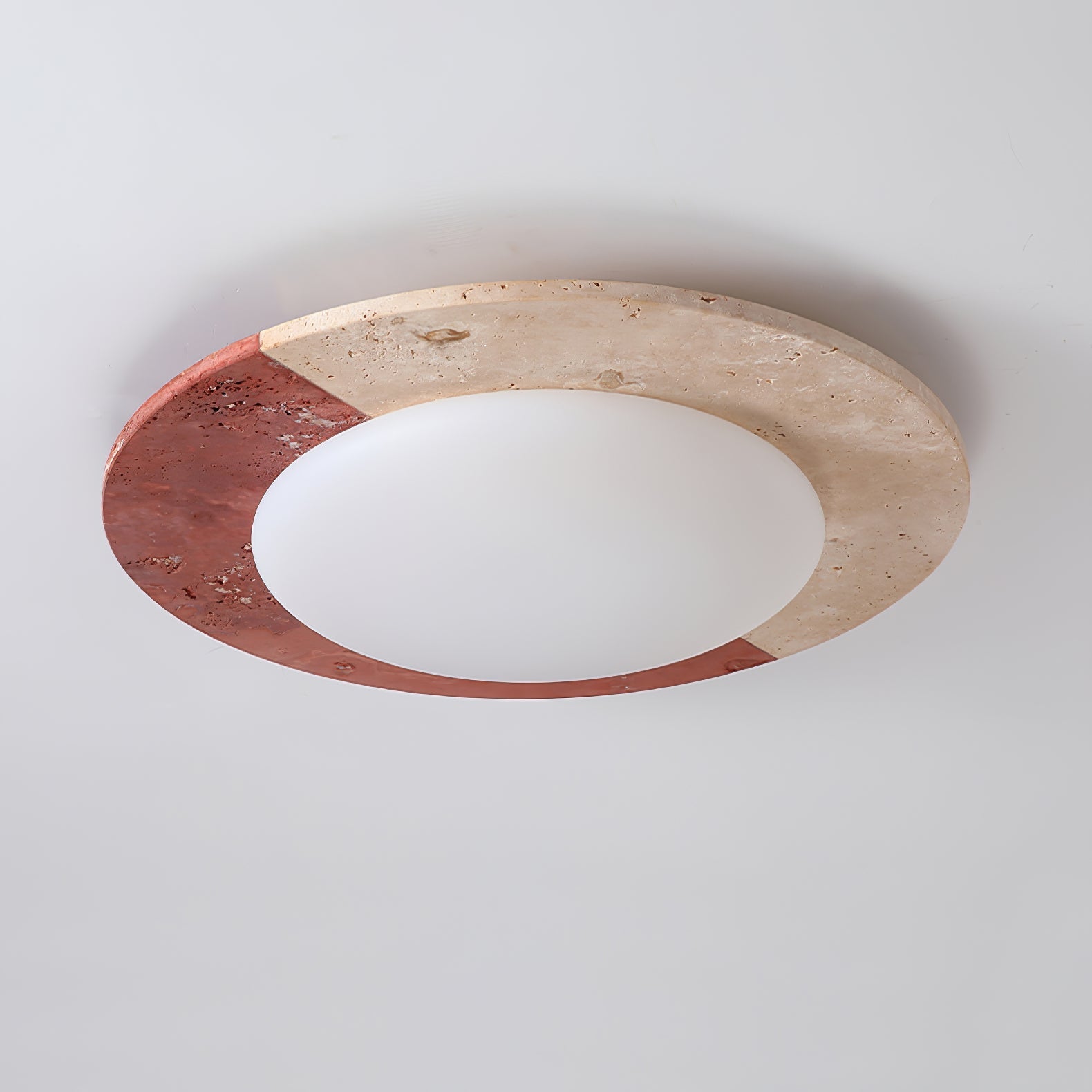 Cemofis Travertine Ceiling Light