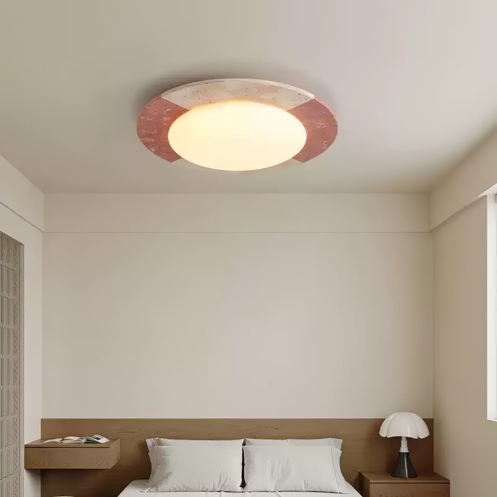 Cemofis Travertine Ceiling Light