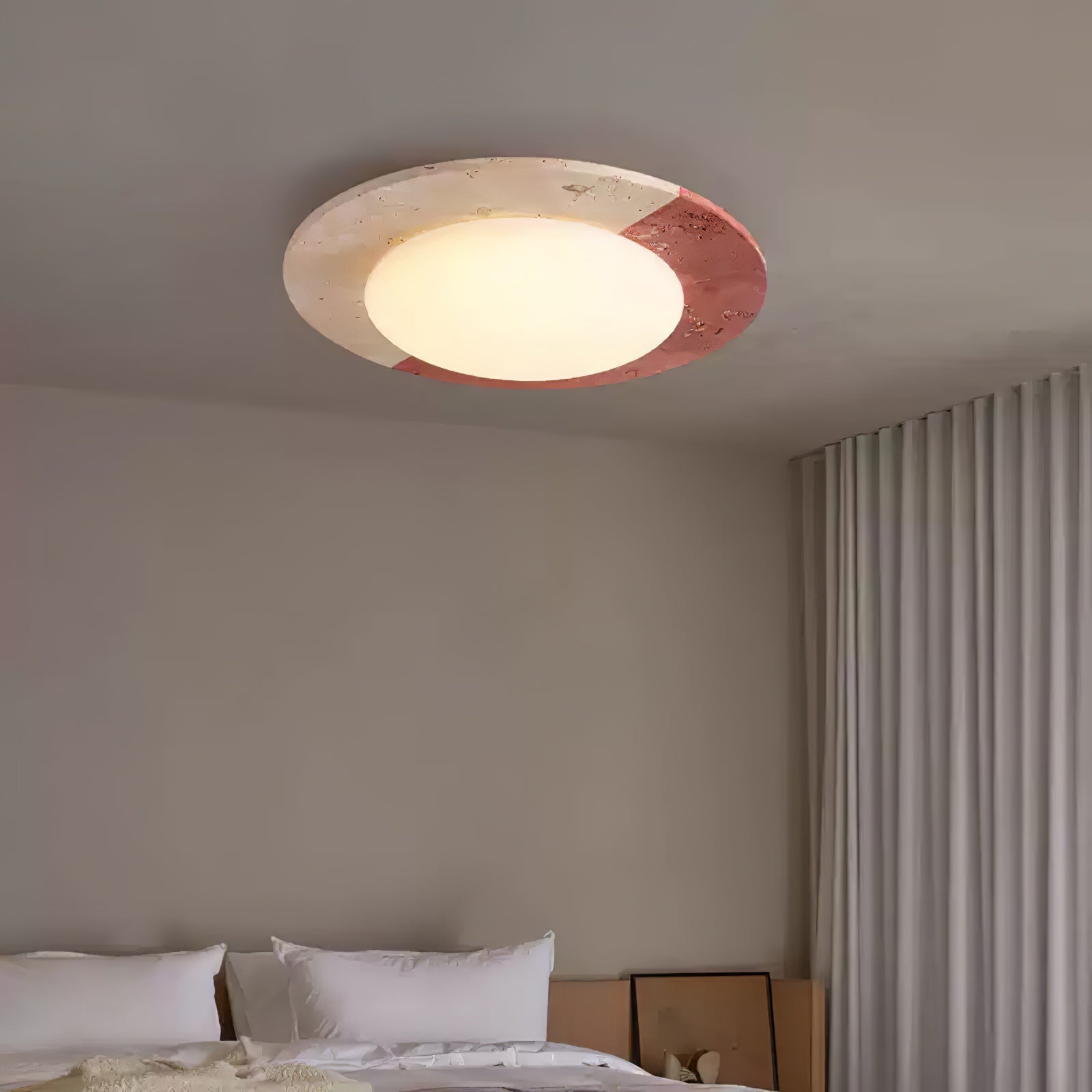 Cemofis Travertine Ceiling Light