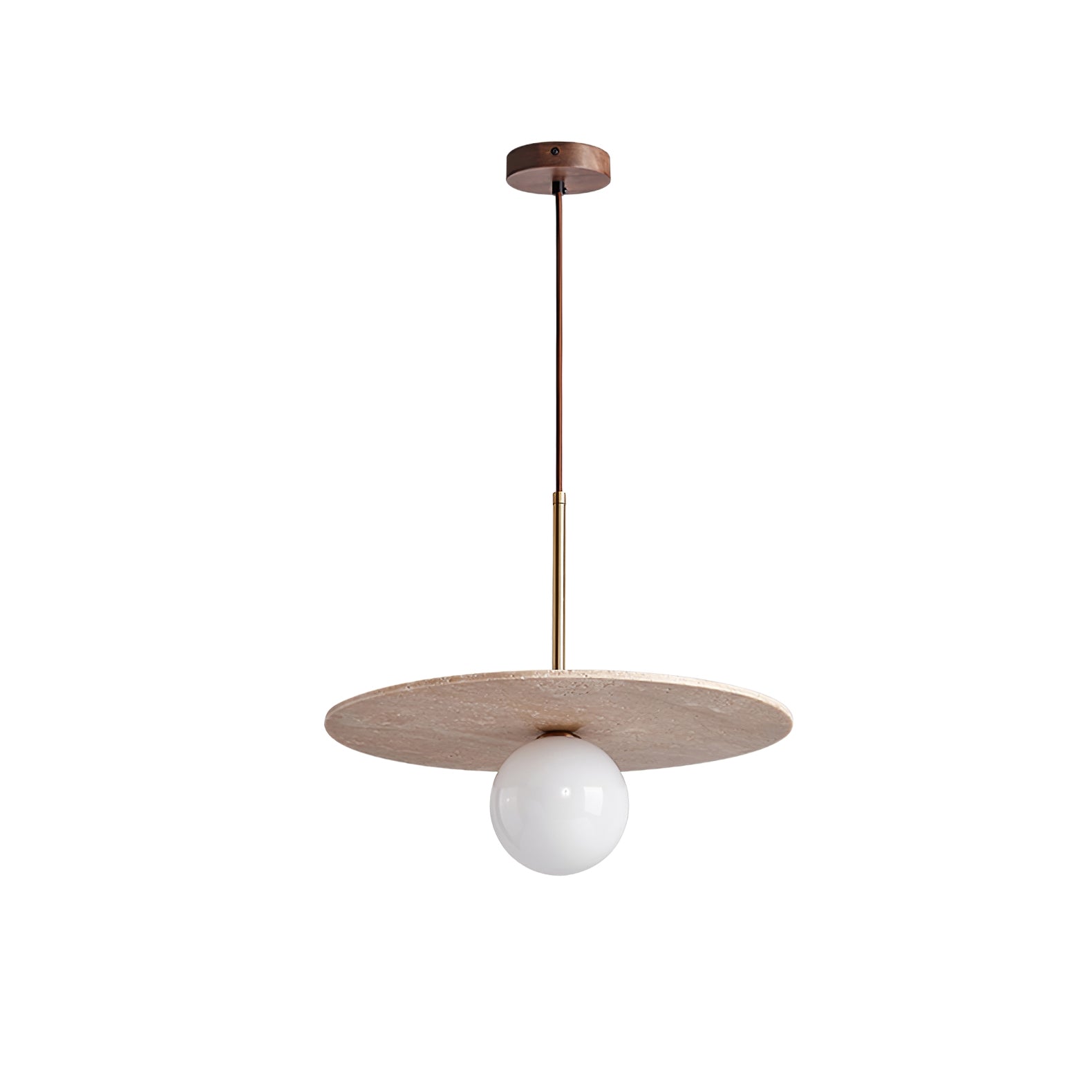 Juvesa Natural Stone Pendant Light