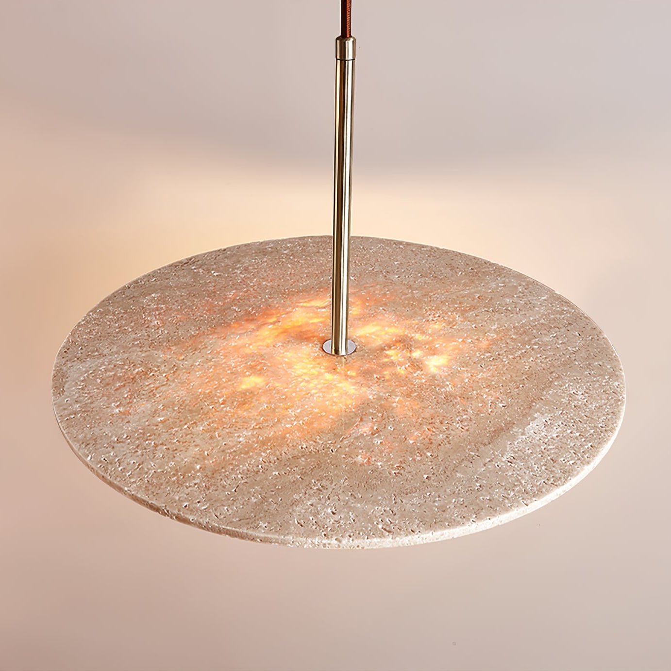 Juvesa Natural Stone Pendant Light