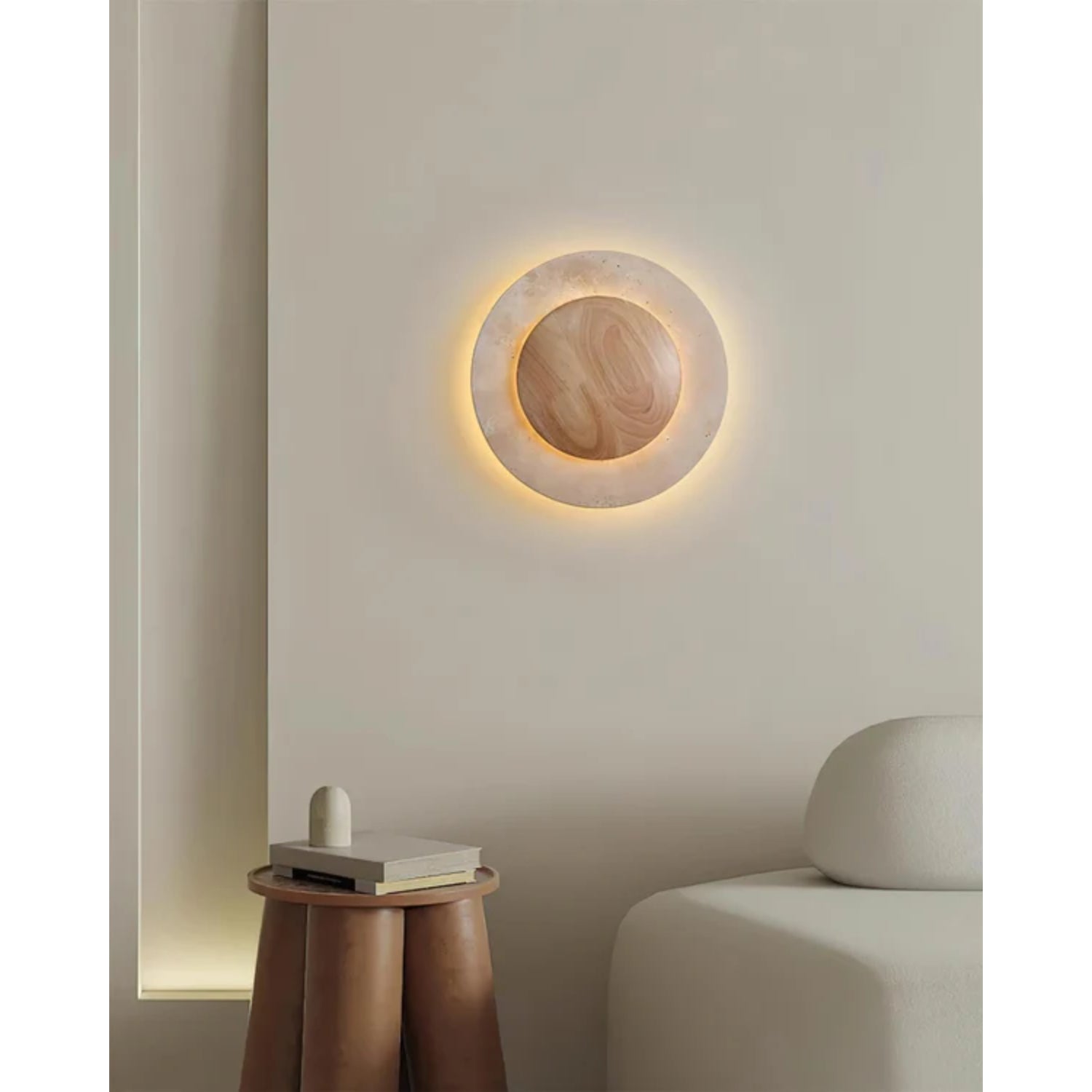 Celazo Natural Stone Wall Light
