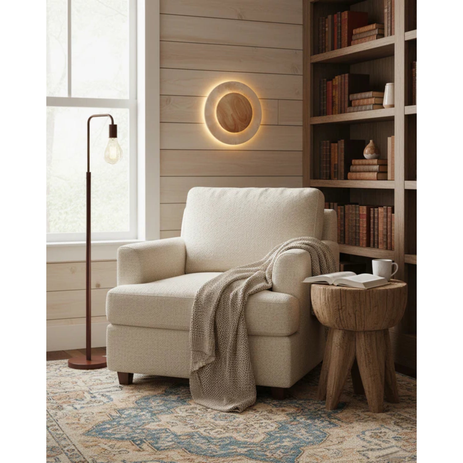 Celazo Natural Stone Wall Light
