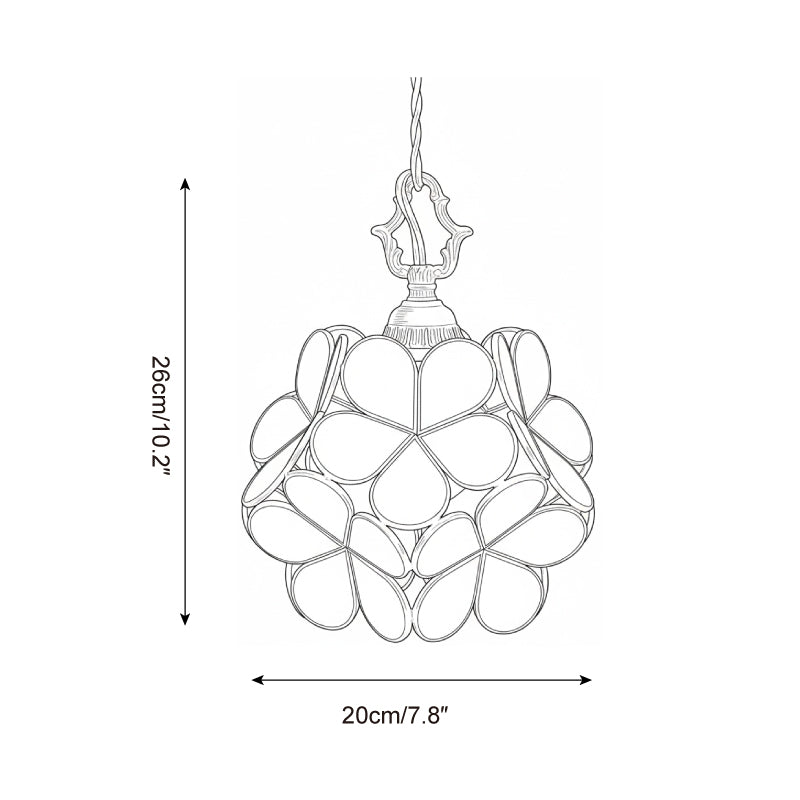 Floyem Flower Arc Pendant Light