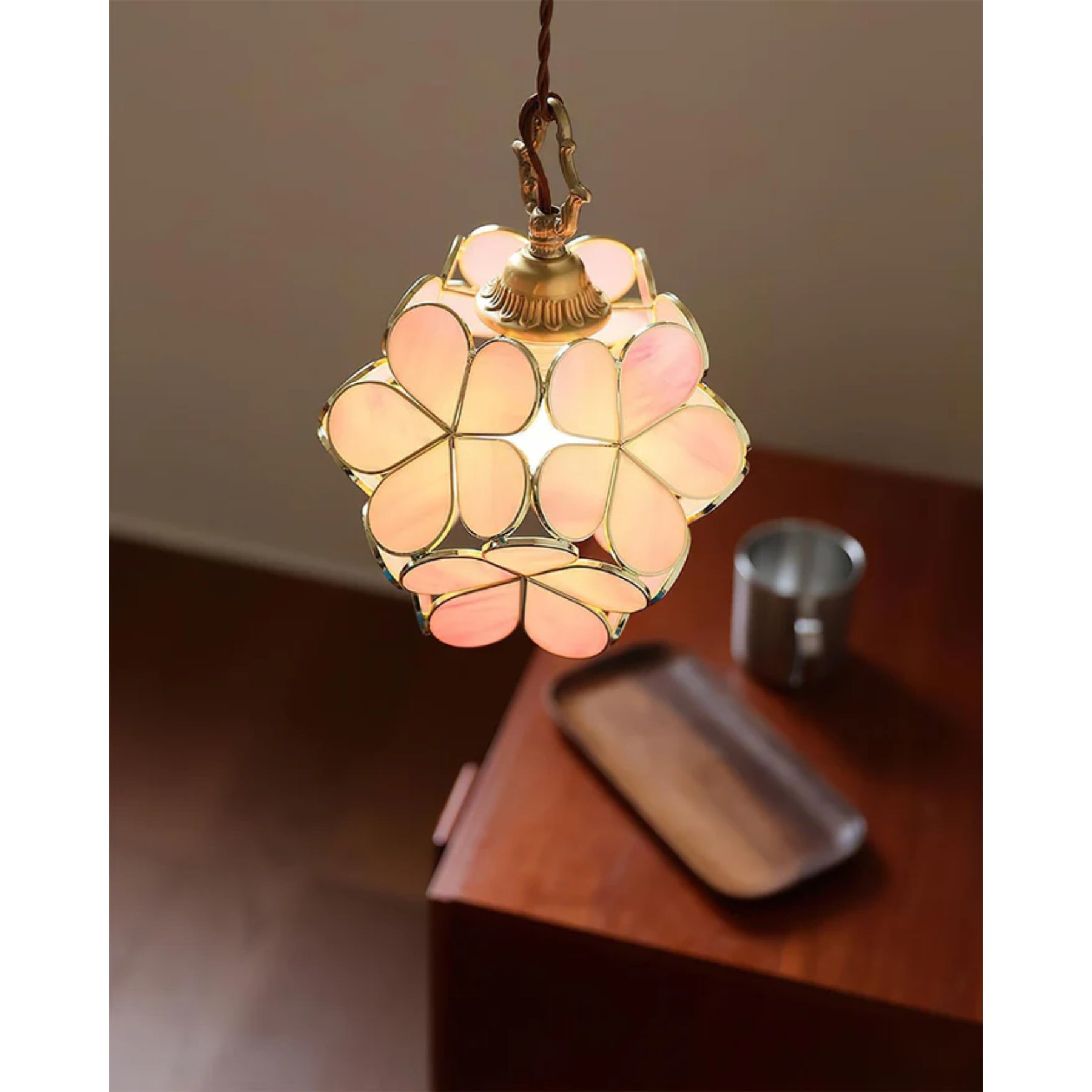 Floyem Flower Arc Pendant Light