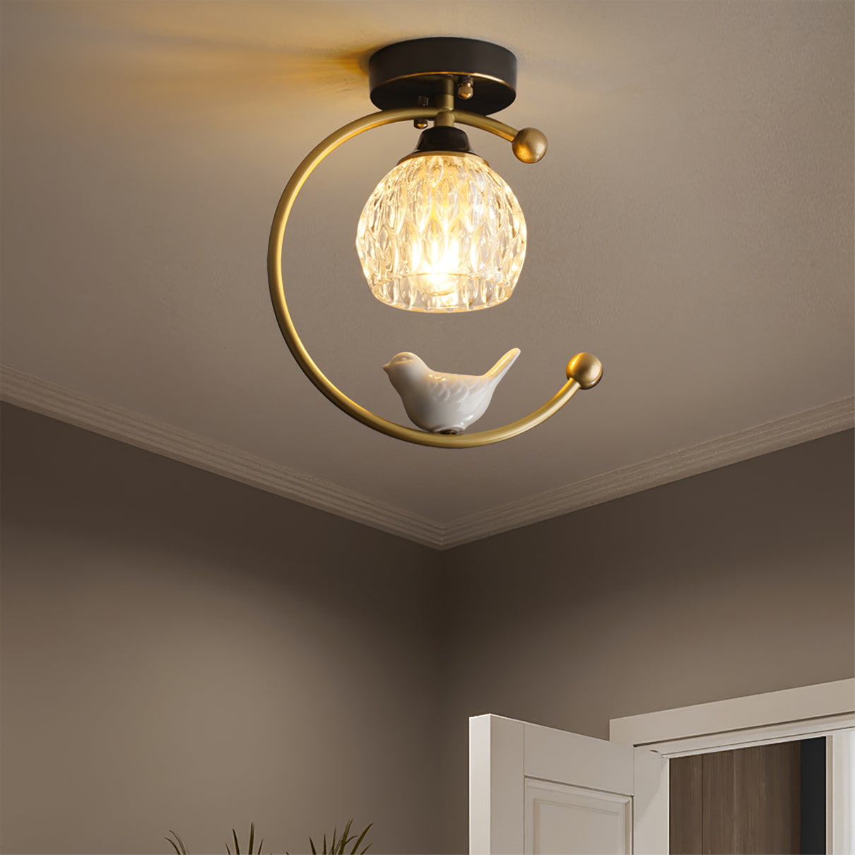 Lennas Bird Ceiling Light