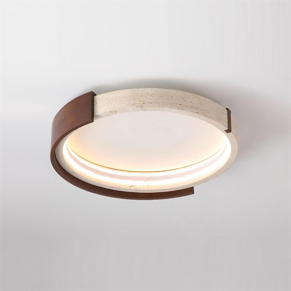 Cireqon Natural Stone Ceiling Light