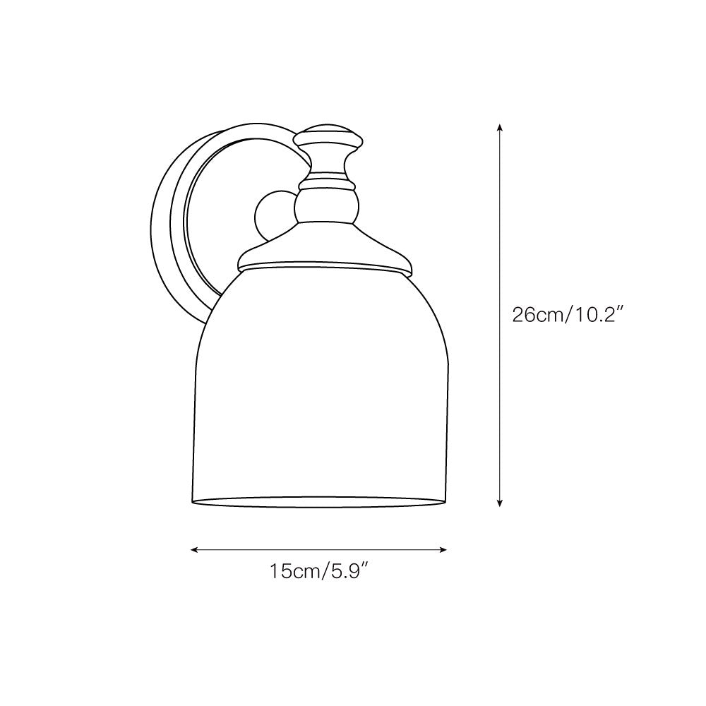Gleney Short Arm Wall Light