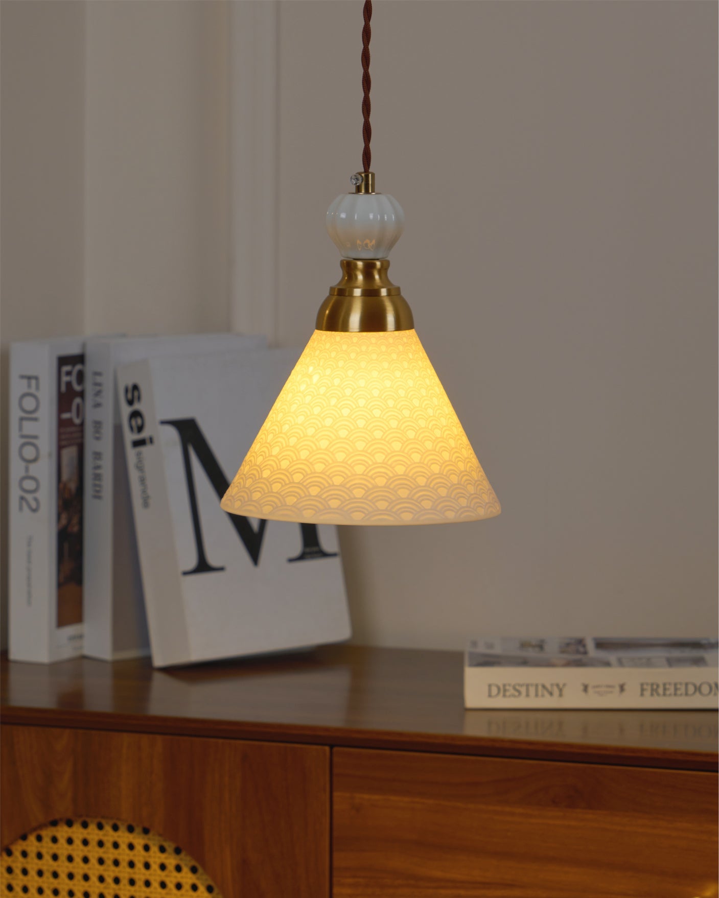 Larkley Sculptural Pendant Light