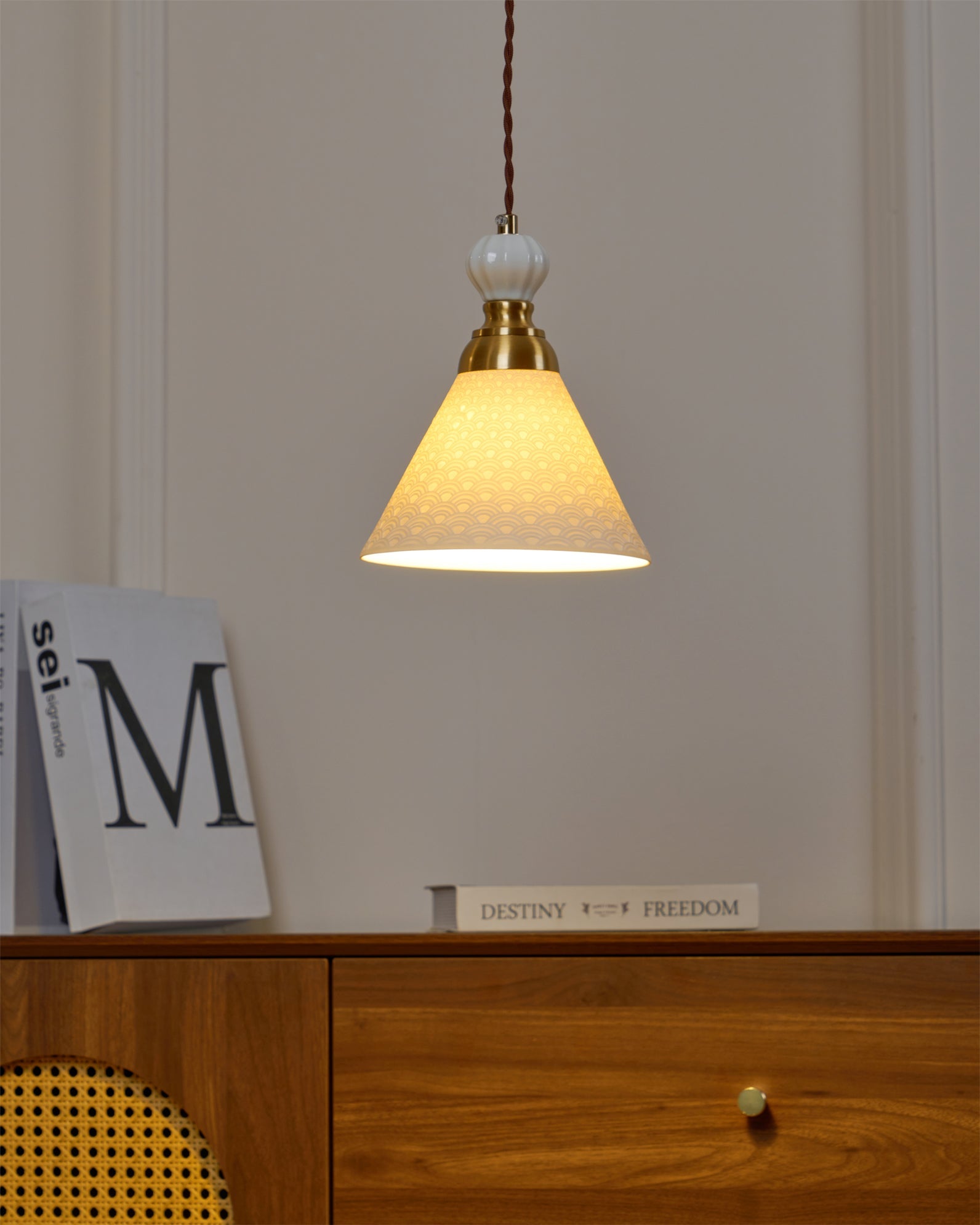 Larkley Sculptural Pendant Light