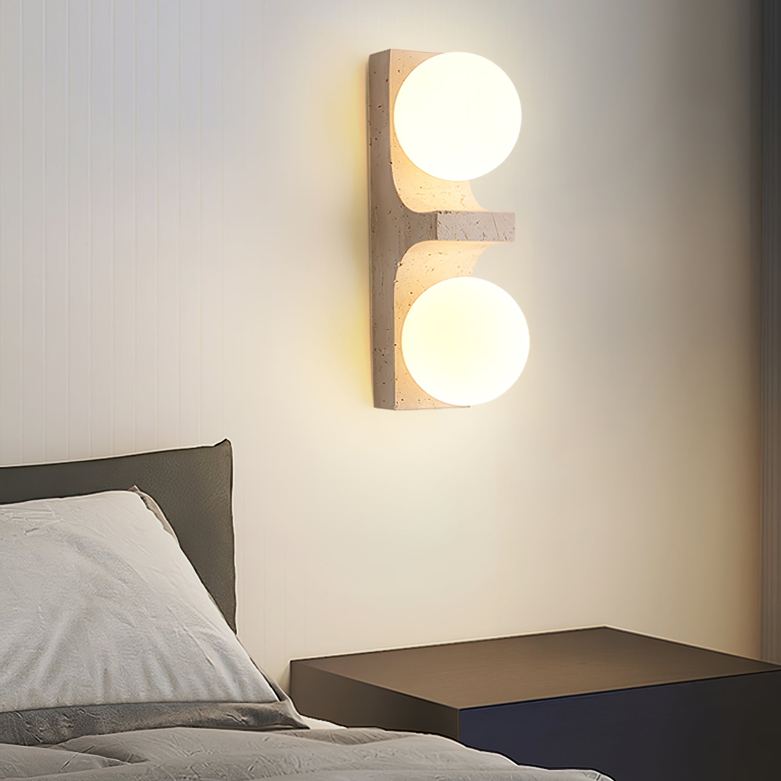 Ceiyra Travertine Wall Light