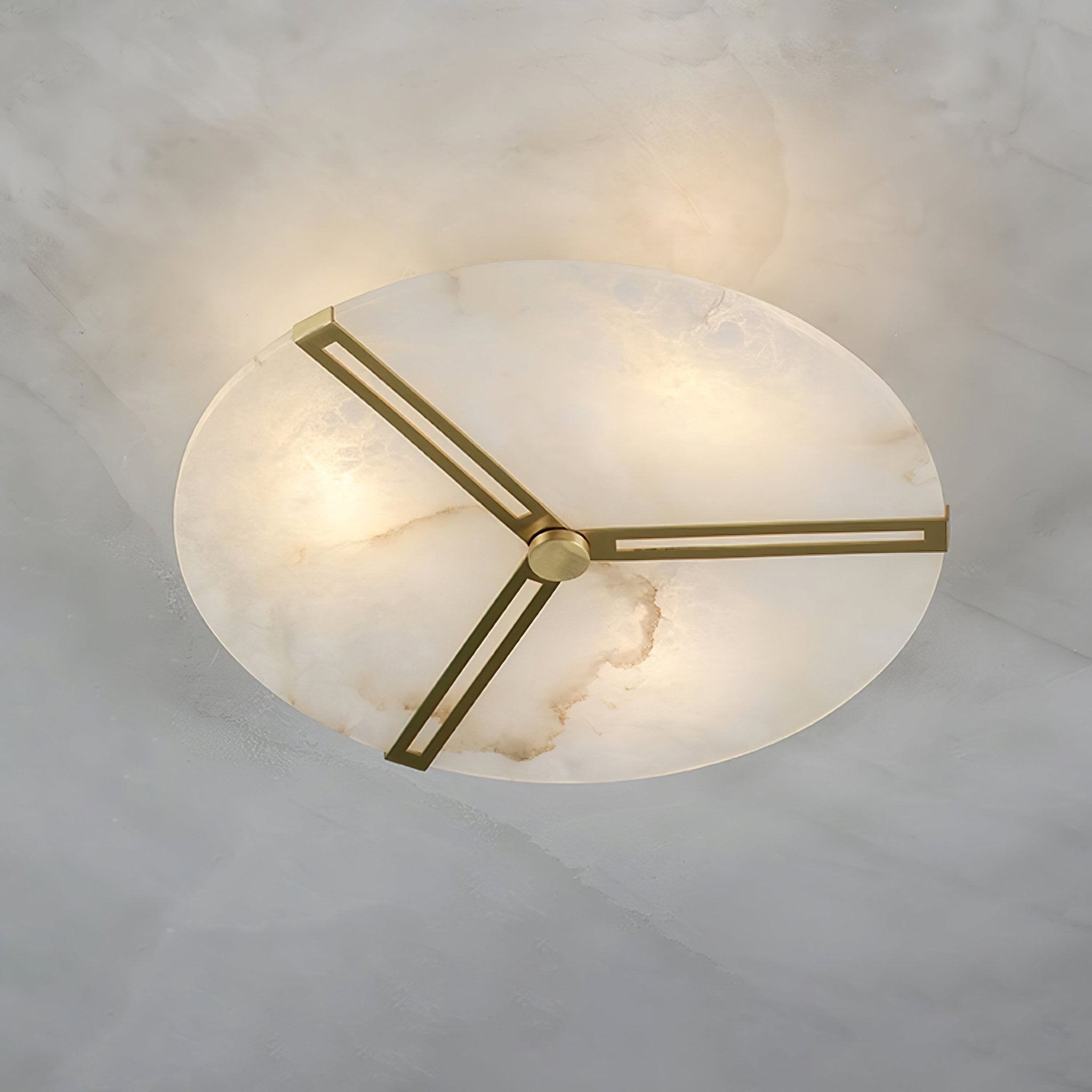 Clove Alabaster Ceiling Light