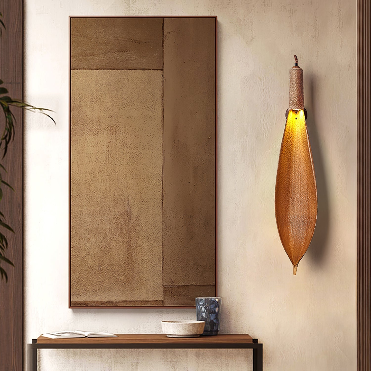 Cocos Leaf Wall Light