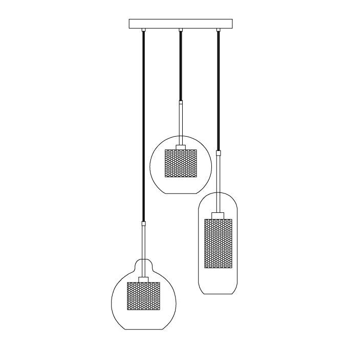 Chevoce Pendant Light