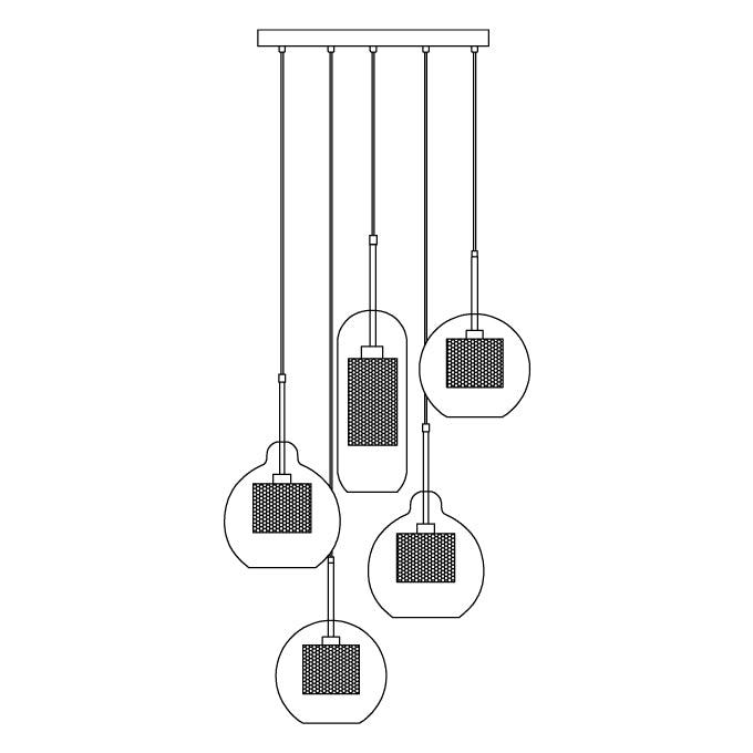Chevoce Pendant Light