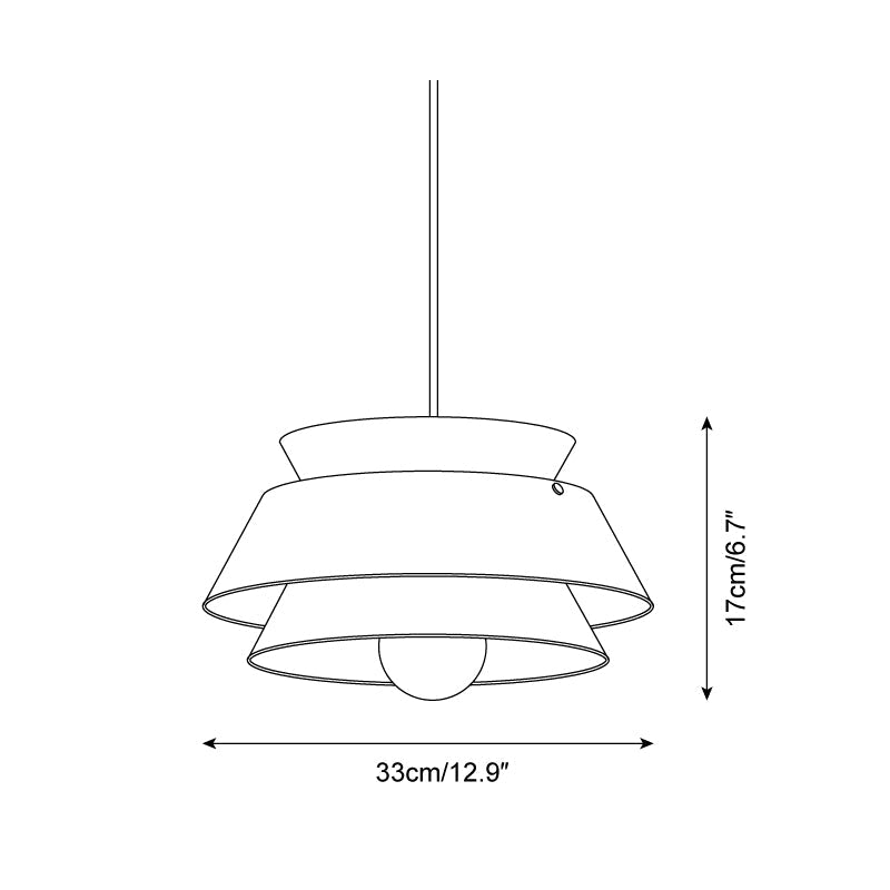 Coveny Japandi Style Pendant Light