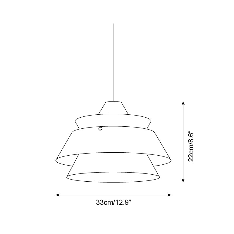 Coveny Japandi Style Pendant Light
