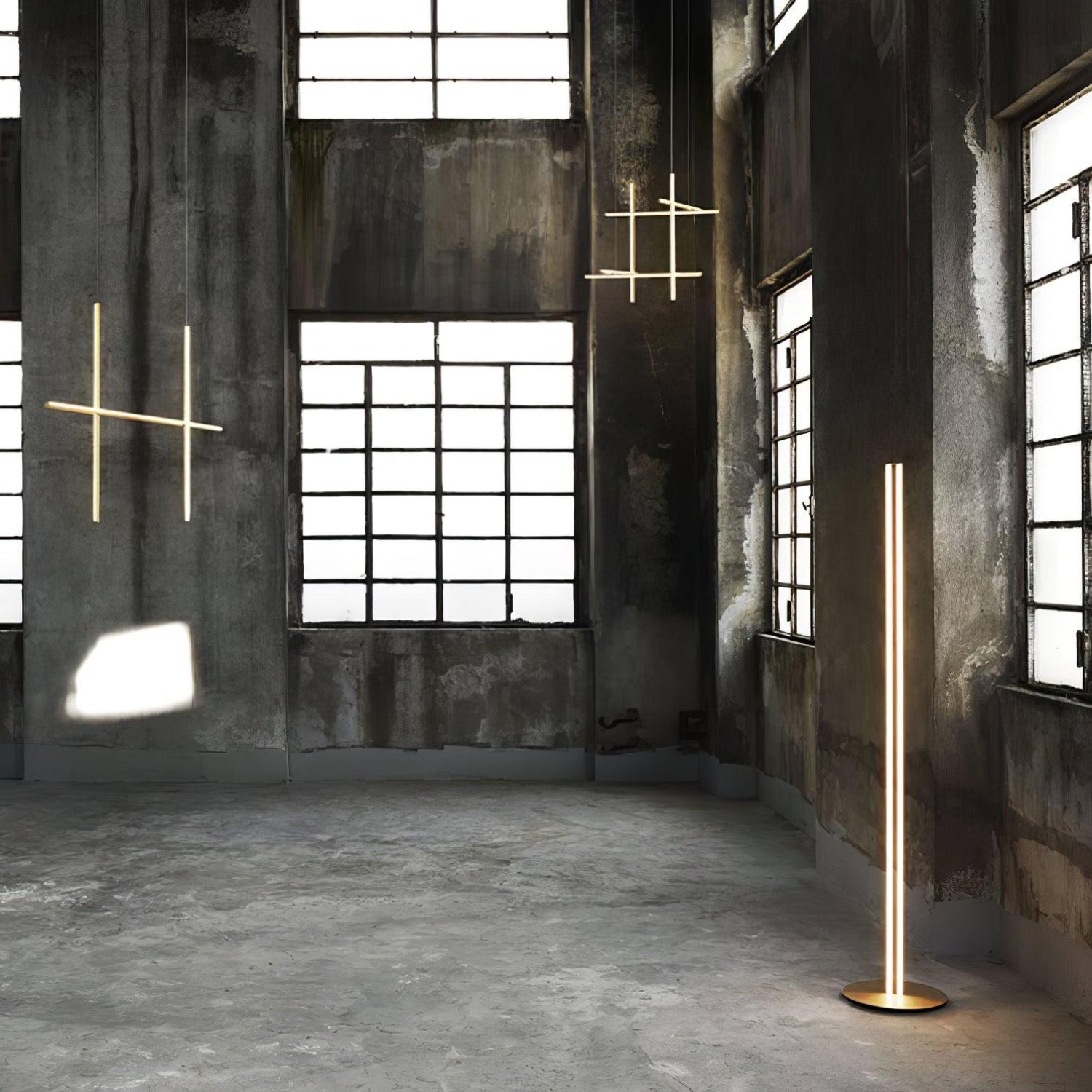 Duo Linar Floor Lamp