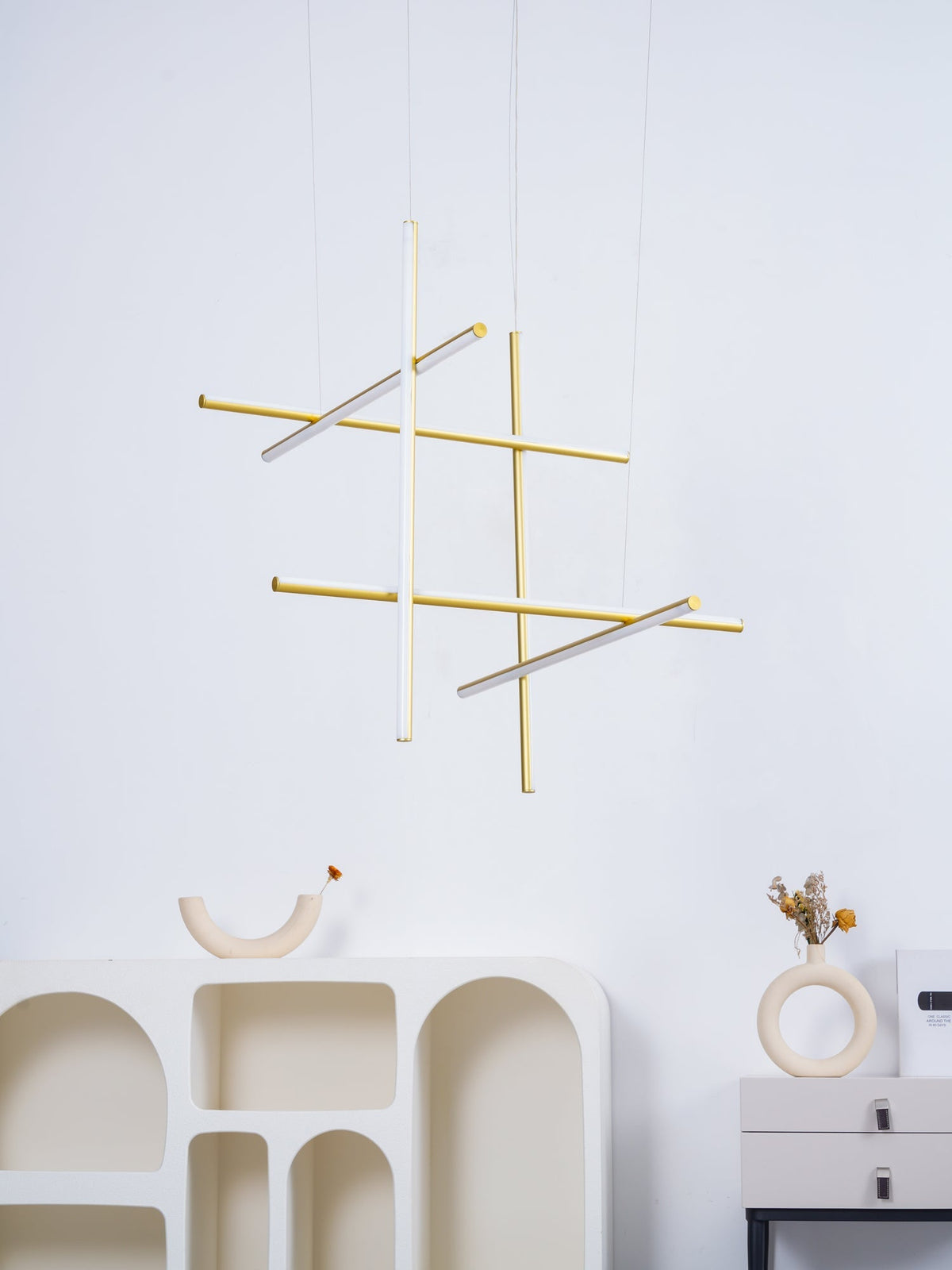 Gridline Linear Chandelier – detail 7
