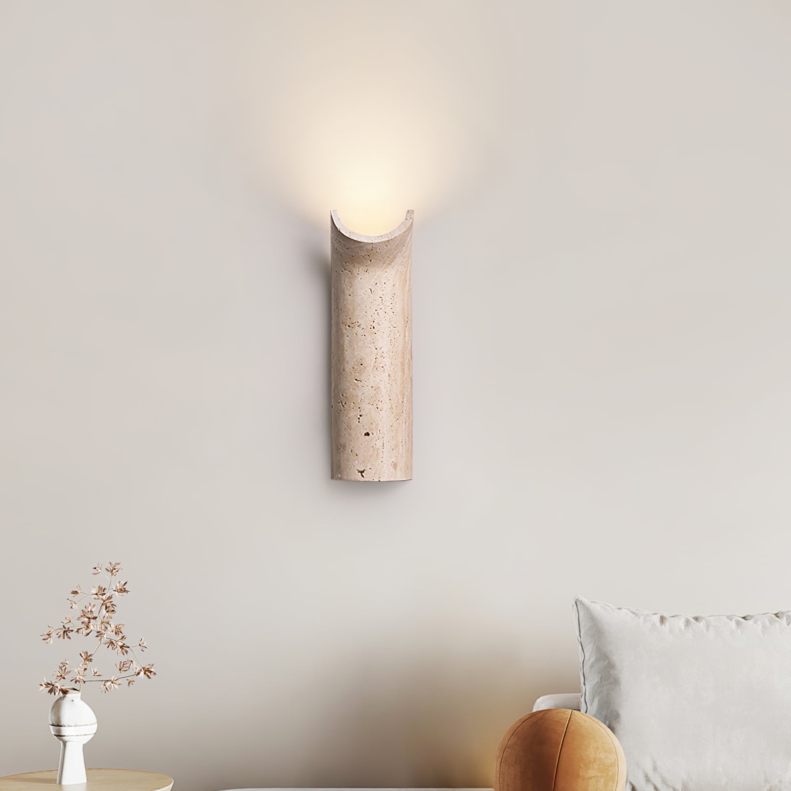 Coferis Natural Stone Wall Light