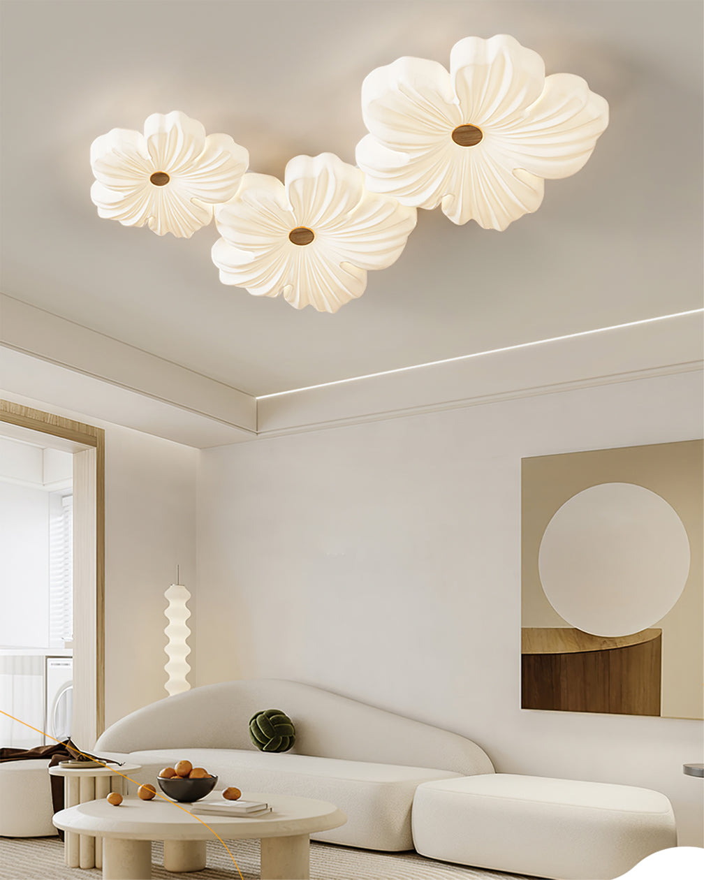 Claron Flower Ceiling Light