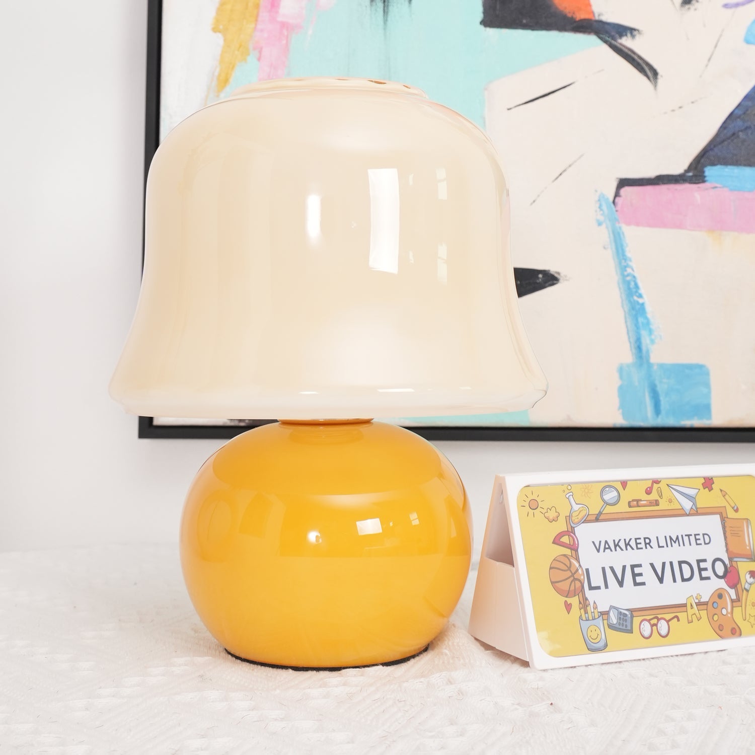 Greyvale Mushroom Table Lamp