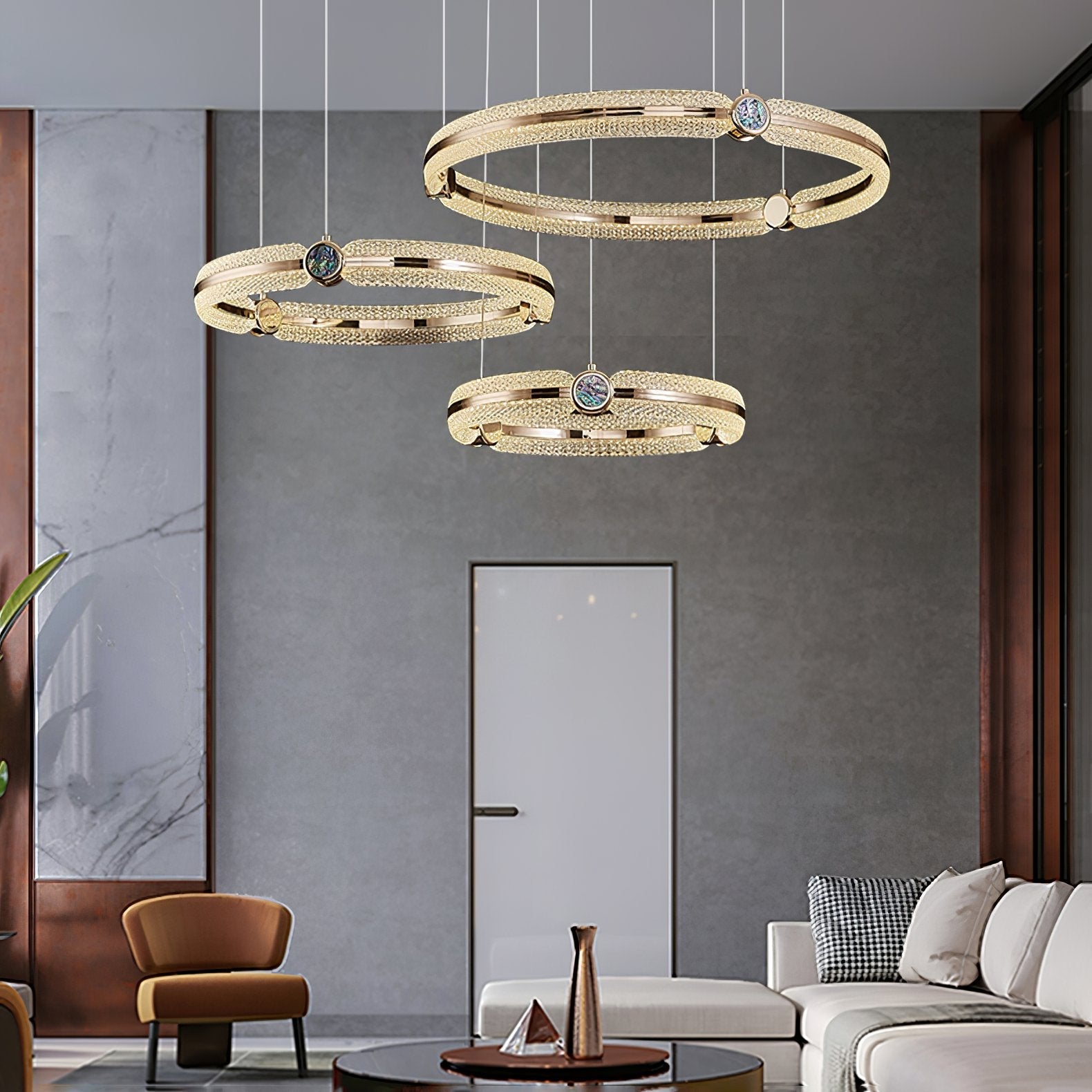 Alome Ring Design Pendant Light
