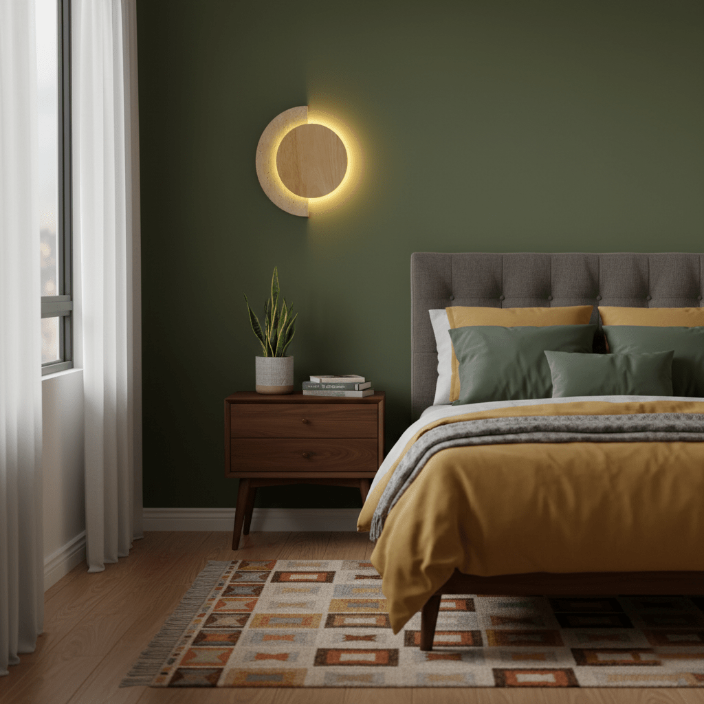 Hesco Travertine Wall Light