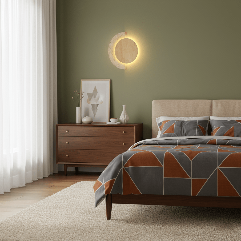 Hesco Travertine Wall Light