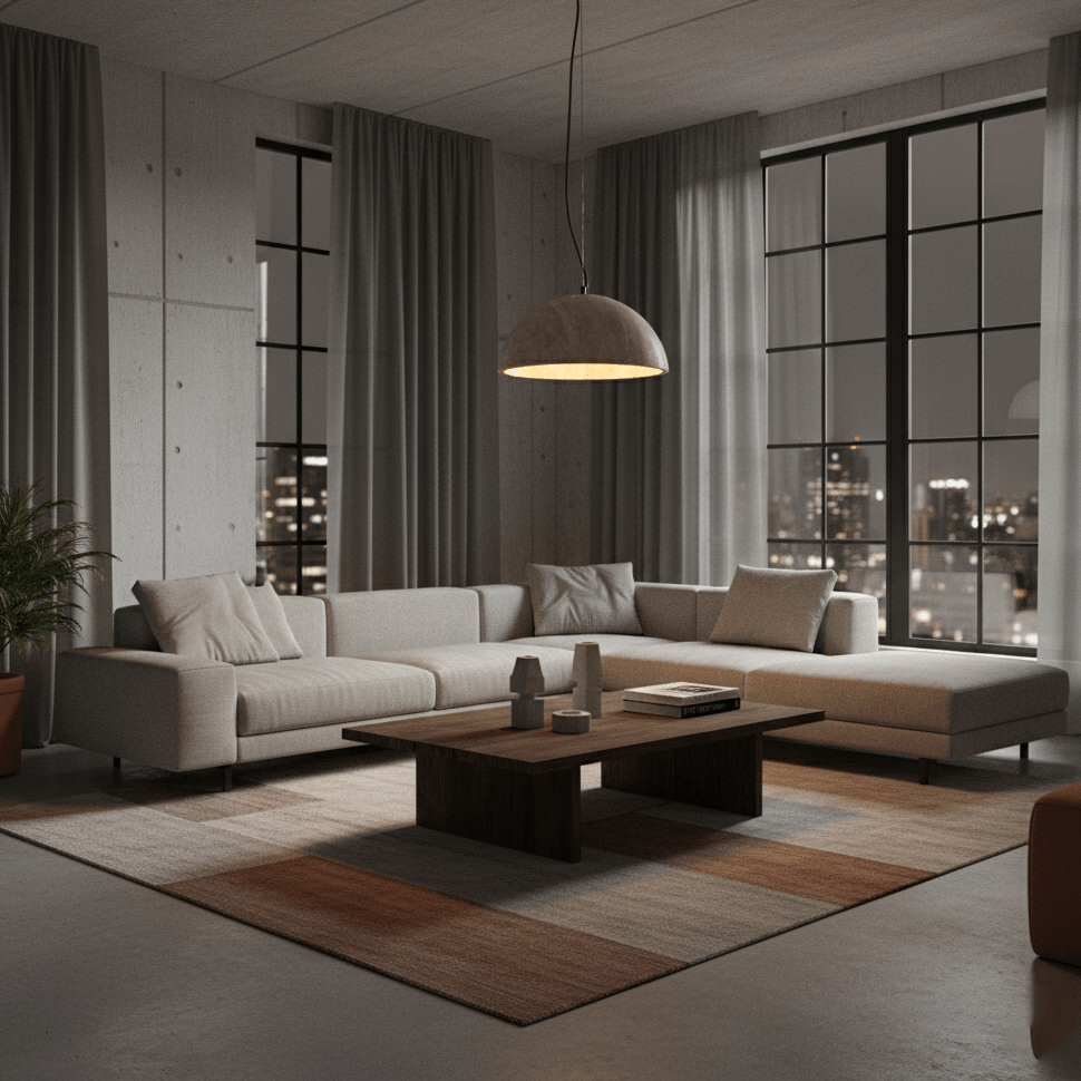 Meresci Natural Stone Pendant Light