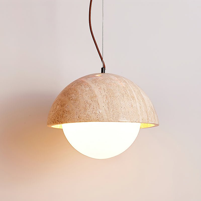 Meresci Natural Stone Pendant Light