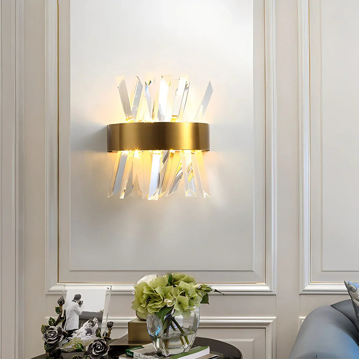Virlen Crystal Wall Light