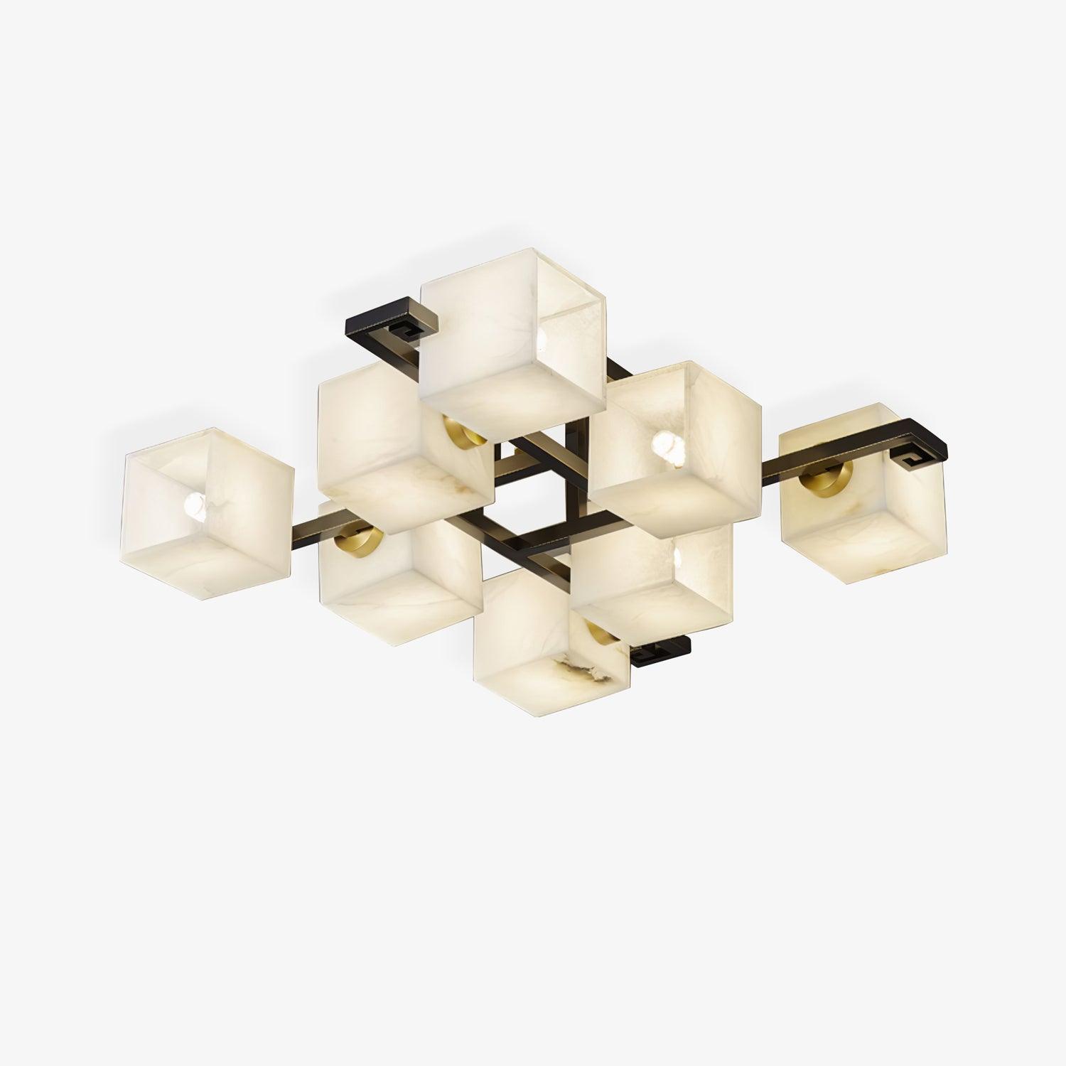 Cubilis Alabaster Ceiling Light